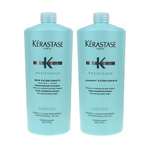 Kérastase Résistance Extentioniste Shampoo 1L + Cond. 1L