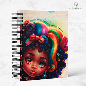 Caderno Cute Girl - Pontilhado