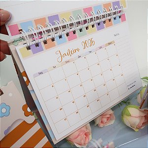 Calendário A5 2025 - UAU