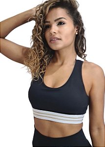 Top luxo madri white gold com bojo