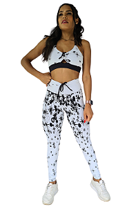 Conjunto legging galaxy stars