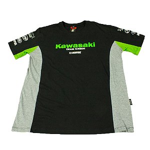 Camiseta algodão Kawasaki