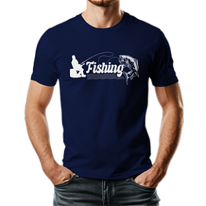 Camiseta Casual 100% Algodão
