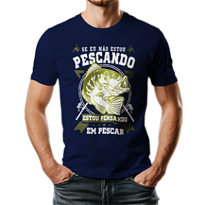 Camiseta Casual 100% Algodão