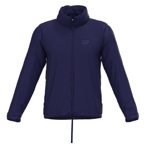 Jaqueta Forrada Sodpesca Com Capuz Marinho