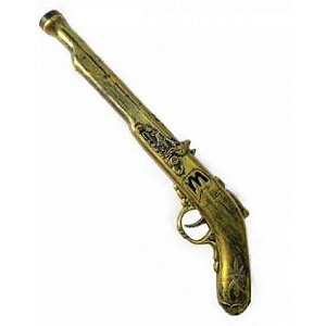 Pistola garrucha pirata com som - PRODUTO DE BRINQUEDO