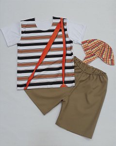 Conjunto Chaves com chapéu - adulto