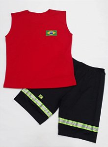Conjunto bombeiro adulto