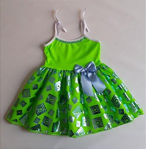 Fantasia vestido Princesa azul glitter bebê - Fantasia E Folia