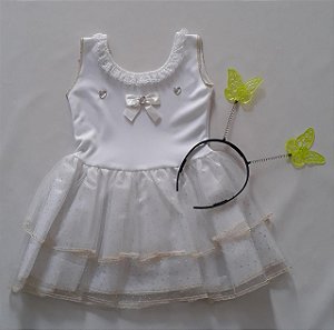 Fantasia vestido Princesa azul glitter bebê - Fantasia E Folia