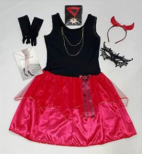 Fantasia vestido Diabinha adulto