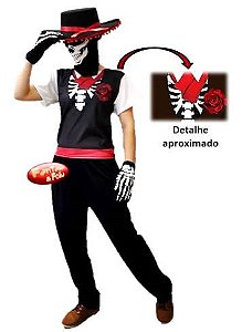 Roupa caveira hotsell mexicana masculina