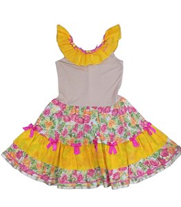 Fantasia vestido cangaceira Maria Bonita