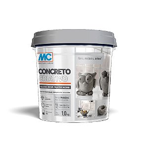 Concreto Criativo Modelável (1 kg) - Mc Bauchemie