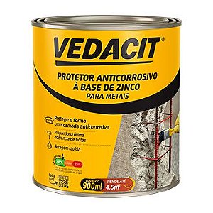 Primer Anticorrosivo Base Zinco Armatec ZN - Vedacit (900ml)