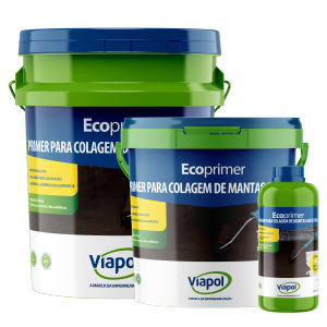 Primer Para Colagem De Manta Asfaltica-Ecoprimer Viapol (18 Kg)