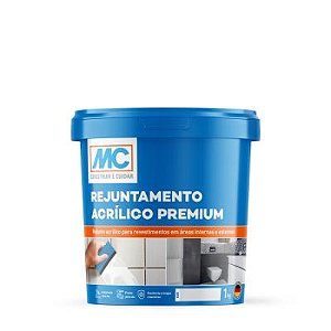 Rejunte Acrilico Premium Branco (1Kg) - Mc Bauchemie
