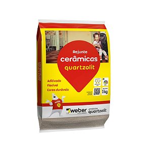 Rejunte Cerâmicas Palha  (1Kg) - Quartzolit