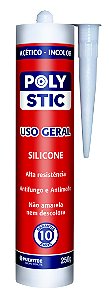 Silicone Acético multiuso Incolor Polyfort ( 250 g)