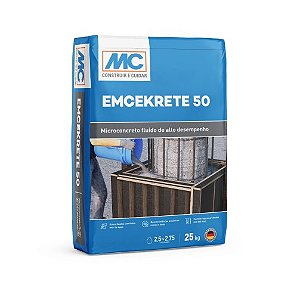 Microconcreto Mc Emcekrete 50 (25 Kg) - Mc Bauchemie