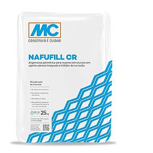 Argamassa Para Reparo Estrutural com inibidor Nafufill CR (25 kg) -Mc Bauchemie