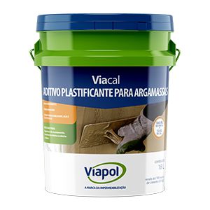 Aditivo Plastificante Para Argamassa Viacal (18l) - Viapol