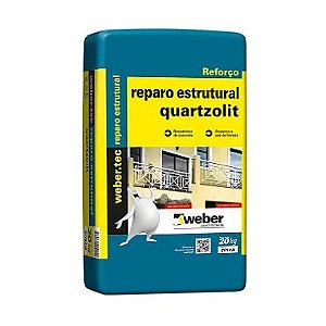 Argamassa Reparo Estrutural (20 kg) - Quartzolit