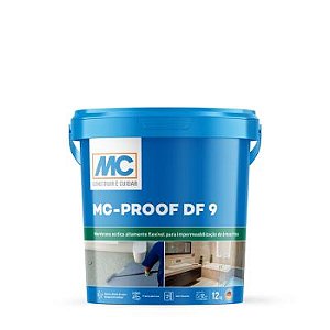 Membrana Impermeabilizante base copolímero acrílico DF9 (12 kg) - Mc Bauchemie