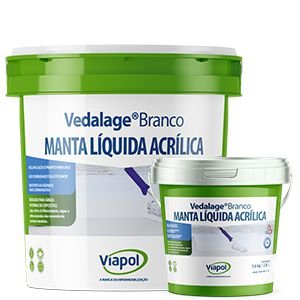 Manta Liquida Acrílica Vedalage Branco Viapol (2,85 L/3,6 Kg)
