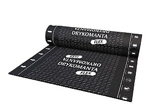 Manta Asfáltica Para Impermeabilização Tp II 4 mm (1,00 x 10 m) - Dryko