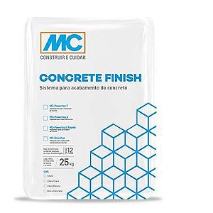 Argamassa para Concreto Aparente Powertop F Cinza Concreto (25 kg) - Mc Bauchemie