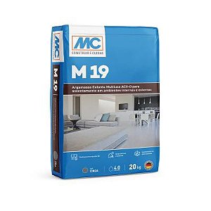 Argamassa Colante M19 AC II Multiuso Branca - Mc Bauchemie
