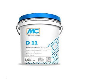 Primer Base Acrílico para superfícies porosas D11 (3,6 l) - Mc Bauchemie