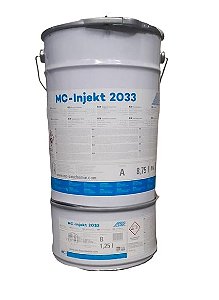 Espuma para Injeção de Poliuretano hidroativada Mc Injekt 2033(10 L) - Mc Bauchemie
