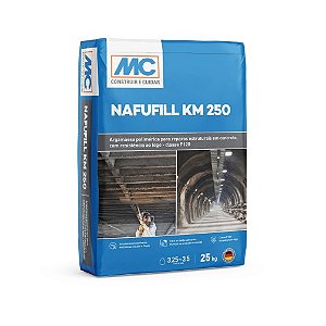 Argamassa de Reparo estrutural com resistência ao fogo Mc Nafufill KM 250 (25Kg) - Mc Bauchemie