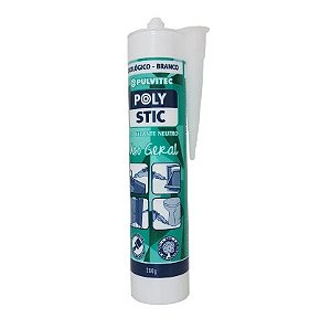 Silicone Neutro Eco Branco  Polystic 280G