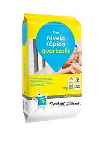 Argamassa NIveladora para piso Nivela Rapido (20 Kg)- Quartzolit