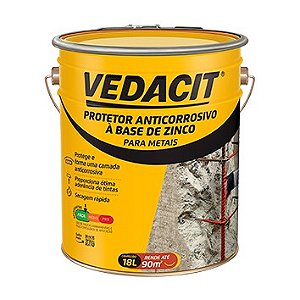 Vedacit Pro Anticorrosivo Zn (Armatec Zn) - 18 L