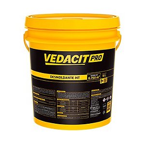 Desmoldante Para Concreto Aparente Vedacit Pro Desmoldante Mt (Desmol) - 18 L