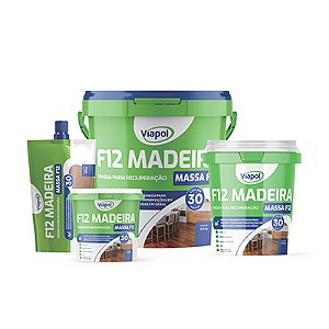 Massa F12 Branca (400g) - Viapol