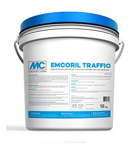 Agente de cura química para concreto Emcoril Traffic (18 l) - MC Bauchemie