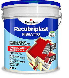 Manta Liquida Impermeabilizante Fibratto Concreto RECUBRIPLAST (3,6 Kg)