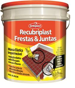 Massa Elastica Impermeavel Frestas e Juntas Branco RECUBRIPLAST (1,5 Kg)