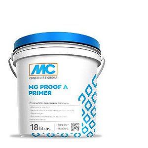 Primer Para Colagem De Manta Asfaltica- Manta Primer (18 Kg) MC Bauchemie