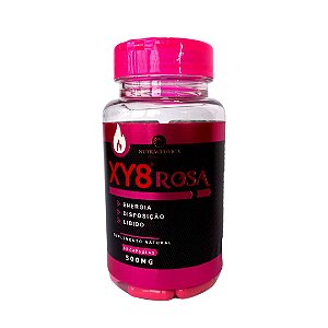 XY8 Rosa - Estimulante Feminino 60 Cápsulas