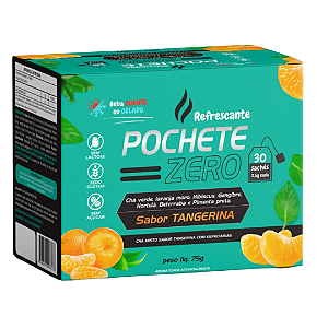 Chá Pochete Zero Sabor Tangerina - 30 Sachês