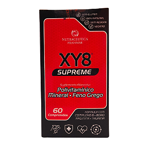 Energético XY8 Supreme - 60 Comprimidos