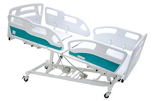 Cama Hospitalar Motorizada Luxo 8 Movimentos com Elevação do Leito e Trendelemburg  - 1037 AS