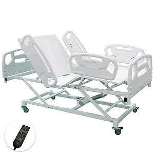 Cama Motorizada Fowler 3 Movimentos com Elevação do Leito Luxo