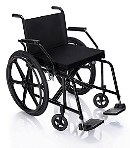 Cadeira de Rodas Plus Obeso 52cm (Pneu ANTIFURO) até 130Kg